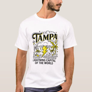 Tampa Florida Bliksemhoofdstad Van De Wereld T-shirt