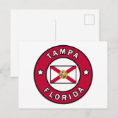 Tampa Florida Briefkaart (Voorkant / Achterkant)
