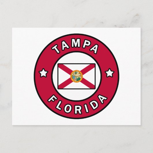 Tampa Florida Briefkaart (Voorkant)