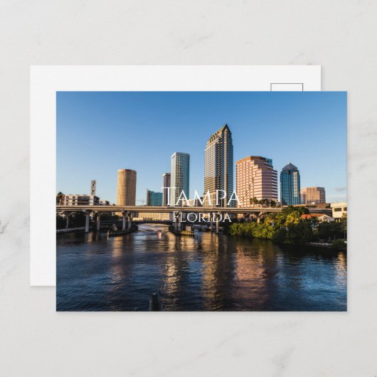 Tampa Florida Briefkaart (Voorkant / Achterkant)