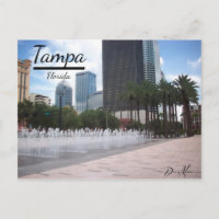 Tampa Florida Briefkaart