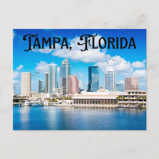 Tampa, Florida Briefkaart (Voorkant)