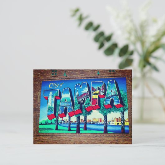 Tampa Florida Briefkaart (Staand voorkant)