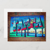 Tampa Florida Briefkaart (Voorkant / Achterkant)