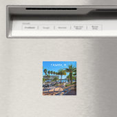 Tampa, Florida fridge Magneet (Insitu (Vaatwasser))