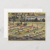  Tampa Florida Gemeentelijk Trailerpark Briefkaart (Voorkant / Achterkant)