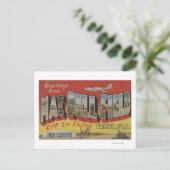 Tampa, Florida - Groeten uit Mac Dill Field Briefkaart (Staand voorkant)