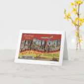 Tampa, Florida - Groeten uit Mac Dill Field Kaart (Gele Bloem)