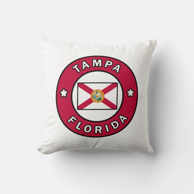 Tampa Florida Kussen (Voorkant)