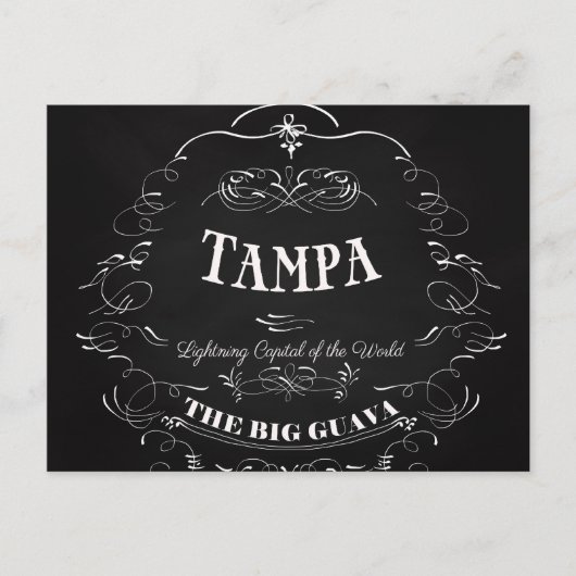 Tampa. Florida - Lightning Capital of the World Briefkaart (Voorkant)