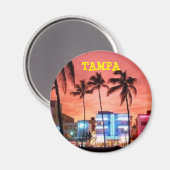 TAMPA, Florida Magneet (Voorkant / Achterkant)