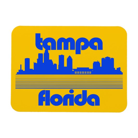 Tampa Florida Magneet (Horizontaal)