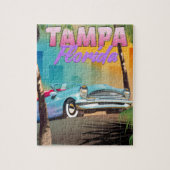 Tampa Florida mooie reisposter. Legpuzzel (Verticaal)