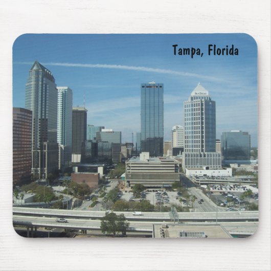 Tampa, Florida Mousepad Muismat (Voorkant)