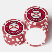 Tampa Florida Poker Chips (Opstapeling)