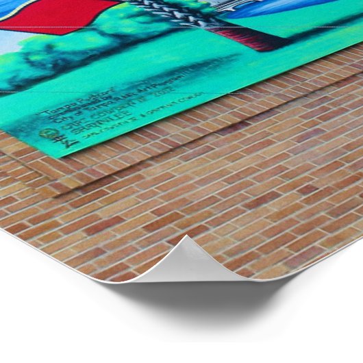 Tampa Florida Poster (Hoek)