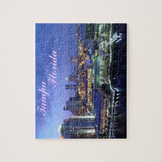 Tampa Florida Puzzle Legpuzzel (Verticaal)