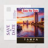 Tampa, Florida, Reisbriefkaart,  Save The Date (Voorkant / Achterkant)