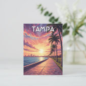 Tampa Florida Reizen Briefkaart (Staand voorkant)
