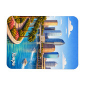 Tampa Florida Reizen Magneet (Horizontaal)