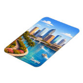 Tampa Florida Reizen Magneet (Linkerzijde)