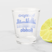 Tampa Florida Shot Glas (Achterkant)