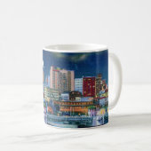  Tampa Florida Skyline 1940s Koffee Mok (Voorkant rechts)