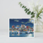 Tampa Florida Skyline Briefkaart (Staand voorkant)