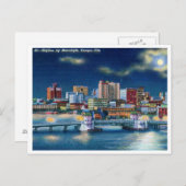Tampa Florida Skyline Briefkaart (Voorkant / Achterkant)