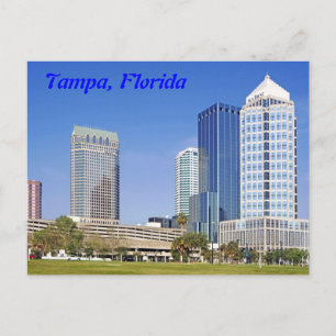 Tampa, Florida skyline Briefkaart