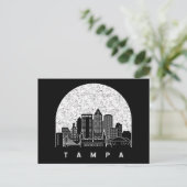 Tampa Florida Skyline Briefkaart (Staand voorkant)