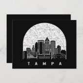 Tampa Florida Skyline Briefkaart (Voorkant / Achterkant)