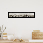 Tampa, Florida Skyline Foto 1921 Poster (Keuken)