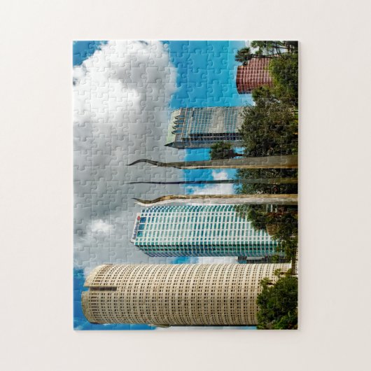 Tampa Florida Skyline. Legpuzzel (Verticaal)