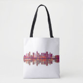 Tampa Florida Skyline Tote Bag (Voorkant)