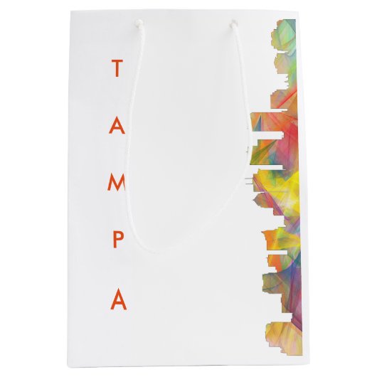 TAMPA, FLORIDA SKYLINE WB1 - MEDIUM CADEAUZAKJE (Voorkant)