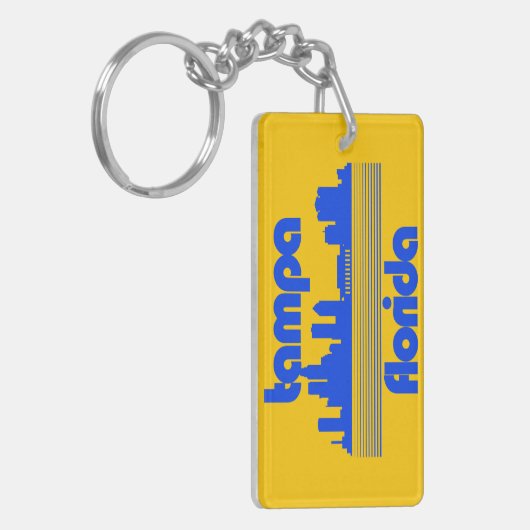 Tampa Florida Sleutelhanger (Voorkant Links)