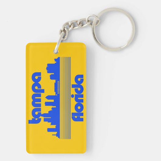 Tampa Florida Sleutelhanger (achterkant)