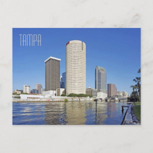 Tampa Florida, stad Champions Briefkaart