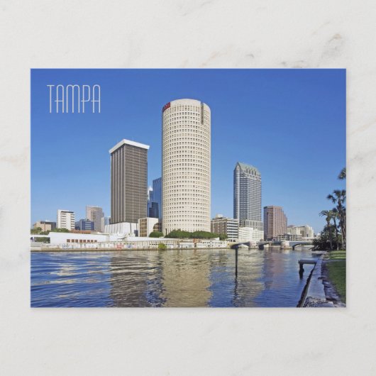 Tampa Florida, stad Champions Briefkaart (Voorkant)