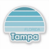 Tampa Florida Sticker (Voorkant)