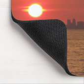 Tampa, Florida Sunset Mousepad Muismat (Hoek)