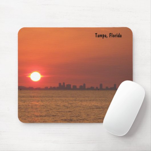 Tampa, Florida Sunset Mousepad Muismat (Met muis)