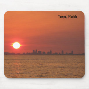 Tampa, Florida Sunset Mousepad Muismat