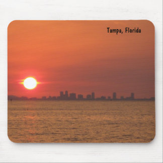 Tampa, Florida Sunset Mousepad Muismat
