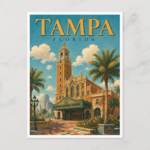 Tampa Florida Tampa Theatre GeoSaga Briefkaart