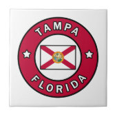 Tampa Florida Tegeltje (Voorkant)