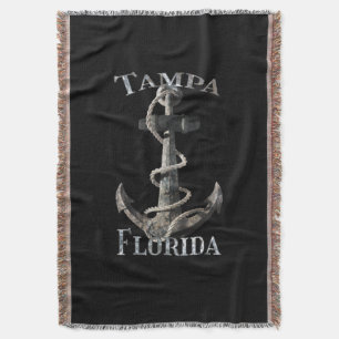 Tampa Florida Vacation Nautical Anchor Sailing Deken