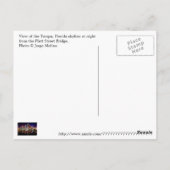 Tampa, Florida van de Platt Street Bridge. Briefkaart (Achterkant)