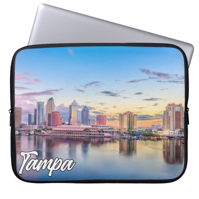 Tampa, Florida, Verenigde Staten Laptop Sleeve (Voorkant)